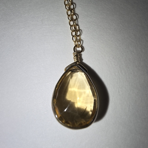 Citrine necklace - Picture 8 of 12